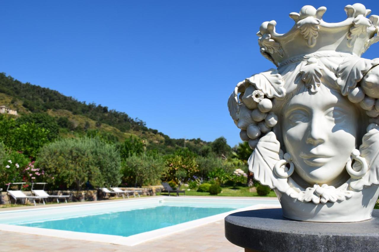 Taormina Villa Ibiscus Alcantara Gaggi Extérieur photo
